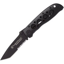 Smith &amp; Wesson CK5TBS 7.4in High Carbon S.S. Folding Knife with a 3.2in ... - $30.70