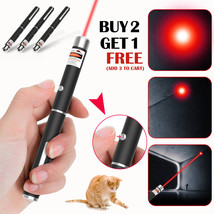 900Mile 650Nm Strong Laser Pointer Pen Red Light Visible Beam Lazer Pet ... - £10.38 GBP