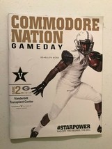 2015 Vanderbilt Commodores v Georgia Bulldogs football program, Ralph Webb cover - £11.15 GBP