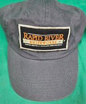 Rapid River Knifeworks Michigan Hat Cap Gray Adjustable Strapback Hat Sa... - £7.38 GBP