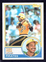 Pittsburgh Pirates Tony Pena 1983 Topps Baseball Card #590 ! - £0.40 GBP