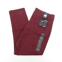 Gap Men&#39;s 5 Pocket Burgundy Pants Slim Fit 40x32 NWT $79.95 - £22.57 GBP
