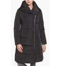 Cole Haan Down &amp; Feather Coat, Pillow Collar, Black, Medium (8/10), NWT - $278.90 CAD