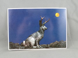 Vintage Postcard - Jackalope in the Moonlight - Petley - £11.79 GBP