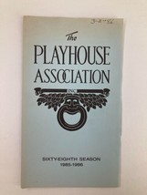1986 Program The Playhouse Association 84, Changing Cross Road by Helena... - $14.22