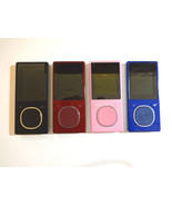 MICROSOFT  ZUNE  4GB, 8GB...BLACK, RED, PINK, BLUE...NEW BATTERY... - £70.76 GBP+