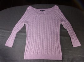AMERICAN EAGLE OUTFITTERS WOMENS LIGHT PURPLE SWEATER SIZE MEDIUM SV 248 - $21.28