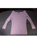 AMERICAN EAGLE OUTFITTERS WOMENS LIGHT PURPLE SWEATER SIZE MEDIUM SV 248 - $29.16 CAD