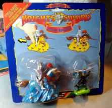 Britains Knights of the Sword Blue Motorised Power Knights 1980s Pull and Aim - $16.78