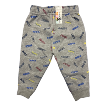 Garanimals Baby Jogger Sweat Pants Multicolor Fleece Happy Print Pull On... - $18.99