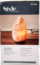 Natural Himalayan Pink Salt Lamp, Dimmer Switch, Warm Night Light, 5 Foot Cord - £19.98 GBP