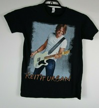 KEITH URBAN Womens Small 2011 WORLD TOUR GRAPHIC T SHIRT Black - £11.22 GBP