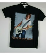 KEITH URBAN Womens Small 2011 WORLD TOUR GRAPHIC T SHIRT Black - $14.27