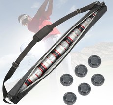 Icy Golf Beer Sleeve: 7 cans, 6 ice pucks. Stay refreshed on the go. - £27.97 GBP