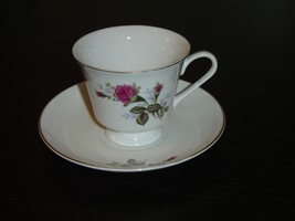 Regent small pink Rose cup and saucer - £6.25 GBP