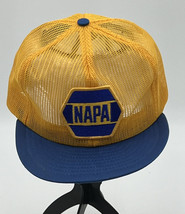 vintage NAPA Full Mesh Trucker Hat Louisville snapback cap patch snacks ... - £22.74 GBP