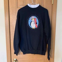 Vintage Penguin Let It Snow Sweatshirt L - £18.53 GBP
