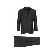 Men Renoir Suit Separate Super 140 Wool Two Button Classic Fit 555-3 Charcoal image 2