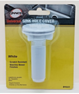 Danco Universal Sink Hole Cover White #89331 - £3.91 GBP