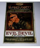 Evil Devil Concert Promo Card Vintage 2011 Whittier California Psycho Ma... - $19.99