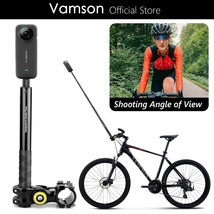 Vamson For Insta 360 X3 One X2 Go Pro Bicycle Bike Handlebar Mount Invisible - £22.41 GBP+