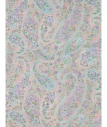 Vintage Fabric by Springs Industries Demure Ditsy Paisley Floral Pastels... - $47.53