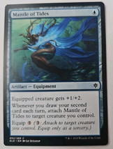 MTG Magic The Gathering Card Mantle of TidesArtifact Equipment Blue ELD 2019 - £3.78 GBP