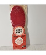 VINTAGE NOS Heet Feet Thermal Foam Insoles Universal Size Unisex - Made ... - $30.87 CAD