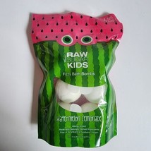 Raw Sugar Kids Fizzy Bath Bombs Watermelon Lemonade 6 Count New - £7.56 GBP