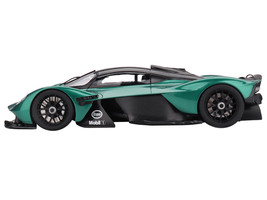 Aston Martin Valkyrie Aston Martin Racing Green Metallic w Black Top 1/18 Model - £143.67 GBP