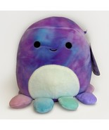Squishmallows Mary The Octopus 8” Purple Blue Plush Tie Dye Stuffed Toy NEW - $27.84 CAD