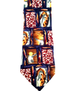 Jerry Garcia Silk Necktie Men&#39;s Classic Style Hand Tailored Multicolor A... - $15.05