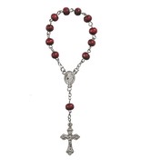 St. Therese Rose Scented Single Handmade Decade Rosary in Case Holy + Gift - €11,50 EUR