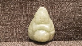 Chinese Jadeite Buddha Carving Pendant Toggle - £19.35 GBP