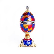 Jewelry box and Fabergé egg handmade by keren kopal crystals - £82.59 GBP