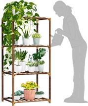 New England 4-Tier Wooden Plant Stand For Indoor/Outdoor Use, Perfect Fo... - $633.30 MXN