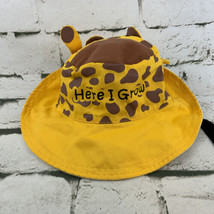Flapjack Kids Reversible Bucket Hat Giraffe Zebra Zoo Animals 6 Mos - 2 ... - $9.89