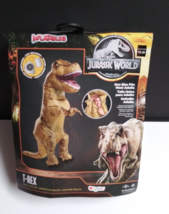 Inflatable Jurassic World T-Rex Dinosaur Adult Halloween Costume Disguise Inc. - £31.51 GBP