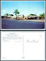 FLORIDA Postcard - West Palm Beach, El Patio Motel F23 - £2.32 GBP