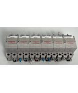 (LOT OF 6) iDEC NC1V-21 5A Circuit Protector Breaker NC1V-2100 220V - $38.61