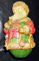 Santa Claus Figurine Great Detail Resin 4&quot; Christmas Midwest Cannon Falls - £28.95 GBP