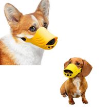 MPP Soft Silicone Yellow Dog Muzzles Comfortable Easy Clean Premium Stra... - £21.56 GBP+