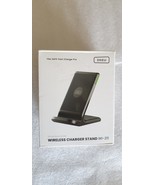 INIU WI-211 Airfuel Stand Qi 15W Wireless Fast Charger Stand - Black - $16.30 CAD