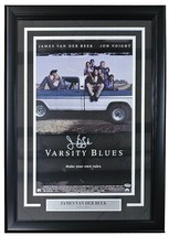James Van Der Beek Signed Framed 11x17 Varsity Blues Photo Schwartz - £146.49 GBP