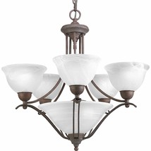 Avalone Collection Braided Metal Accents Hanging Chandelier 5 Light P4069-33 - £231.24 GBP