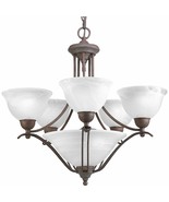 Avalone Collection Braided Metal Accents Hanging Chandelier 5 Light P406... - $250.59