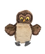 IKEA Vandring Uggla Owl Plush Hand Puppet Brown Stuffed Animal Soft Toy 10" - £8.35 GBP