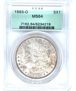 1885-O 1 $ Dollar D&#39;Argent Morgan Évalué Par PCGS Comme MS64 - $104.92