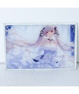 Jinhsi White Dress Premium Waifu Card Anime Girl Art Oversized Board A6 - €11,98 EUR