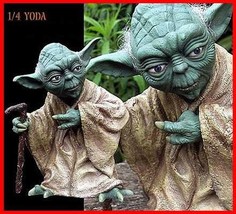 YODA Jedi Master Star Wars 1/4 DIY Vinyl Model Kit Figure Sculpture - £31.26 GBP